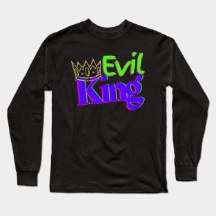 Neon Royal Family Group Series - Evil King Long Sleeve T-Shirt